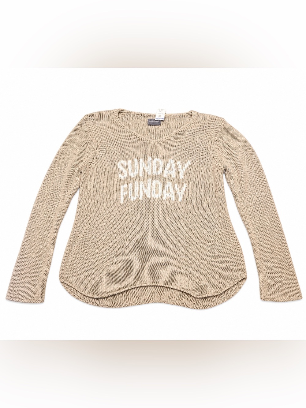 ‘’Sunday Funday" Knit Sweater - Wooden Ships